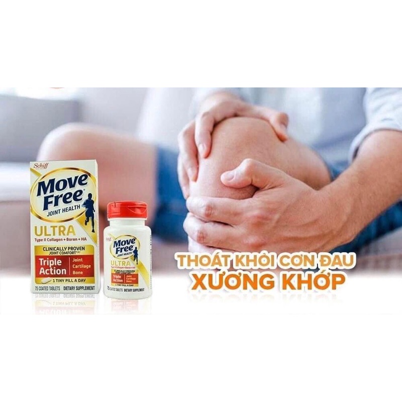 Viên khớp Move free Ultra 75 viên của Mỹ