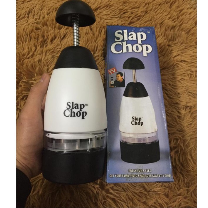 Dụng Cụ Dập Tỏi Slap Chop Đa Năng Cực Tiện Dụng Máy Say Dập Tỏi Ớt, Dụng Cụ Ép,  Máy Dập Rau , Củ