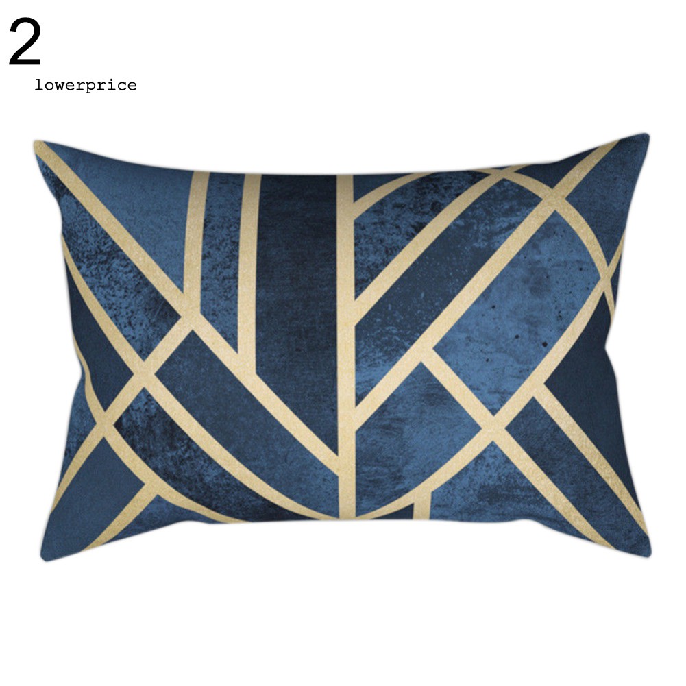 LP_Rectangle Geometric Cube Throw Pillow Case Cushion Cover Sofa Bed Car Cafe Decor