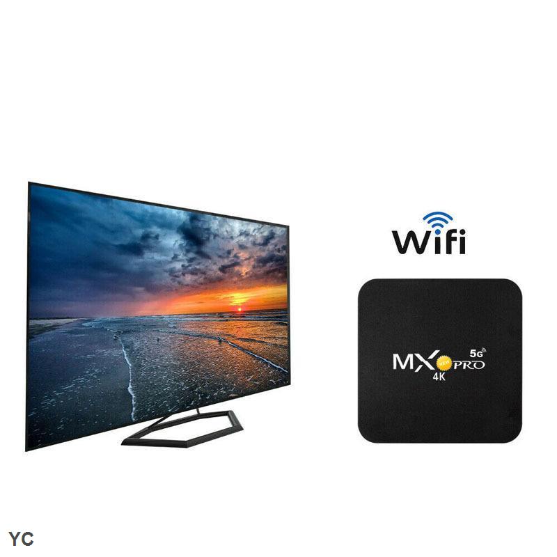 Đầu TV box MXQ Pro 8GB ram 128GB 4K HD Android 11.1 ChấT LượNg Cao KèM Phụ KiệN