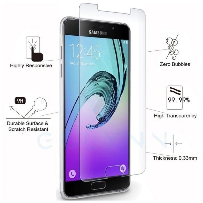 Kính Cường Lực Samsung Galaxy A5 2016 - Không FULL 9H-0.26mm
