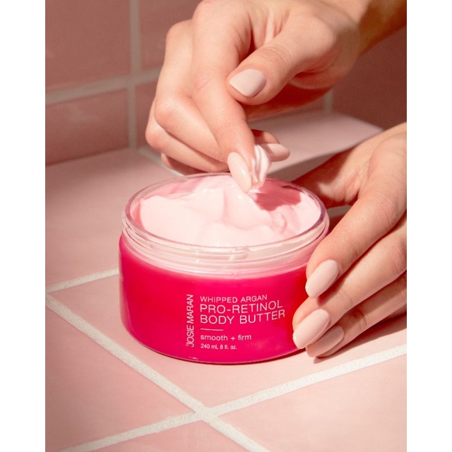 [ Sample 10ml ] Kem Dưỡng Thể Toàn Thân Sáng Da Josie Maran Whipped Argan Pro-retinol Body Butter
