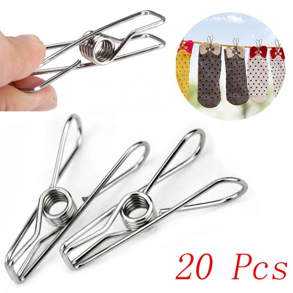 Móc Phơi Quần Áo Tiện Dụng Dành Cho Gia Đình|Giá Đỡ Kẹp Vớ / Đồ Dùng Tiện Dụng Cho Gia Đình