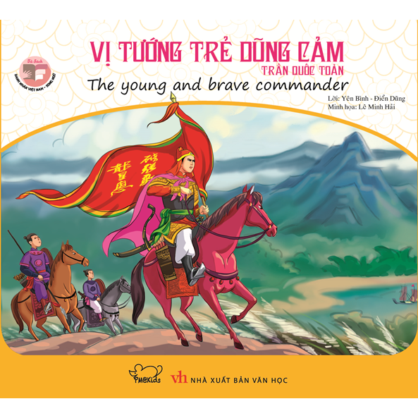 Sách - Vị Tướng Trẻ Dũng Cảm Trần Quốc Toản (Song Ngữ Anh - Việt)