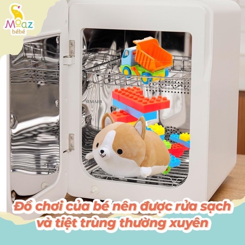 Máy tiệt trùng sấy khô tia UVC Moaz Bebe MB038