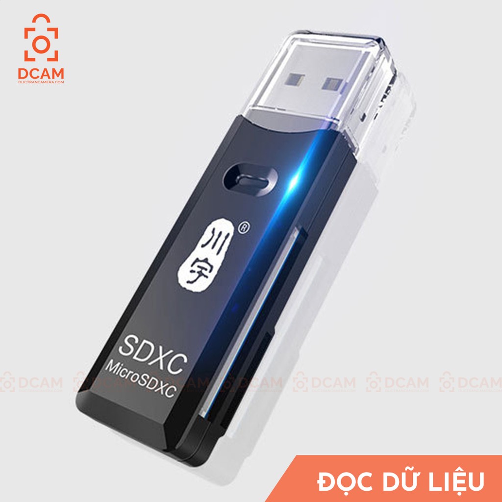 [Rẻ vô địch] ĐẦU ĐỌC THẺ SD, MICROSD GIÁ RẺ - Tốc độ tối đa 480 Mbps