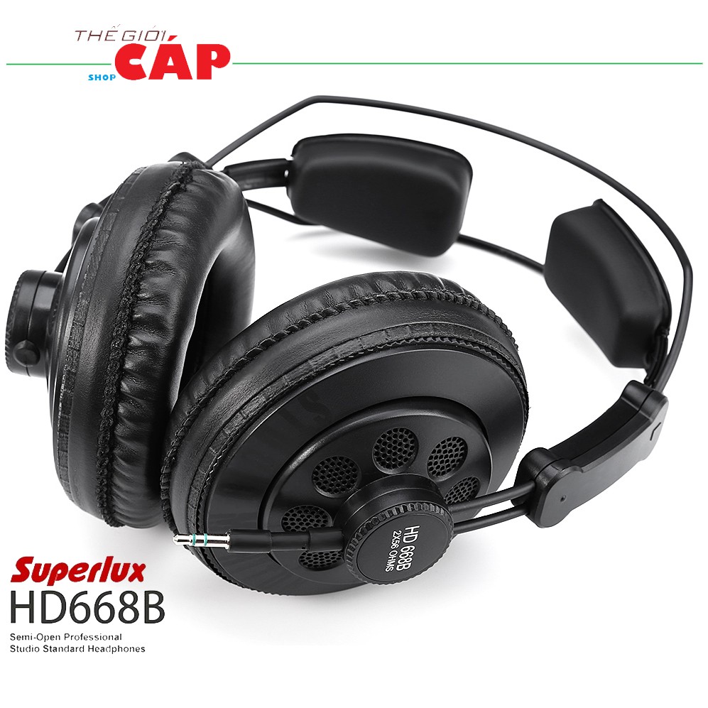 Tai Nghe Kiểm Âm Superlux HD668B Cao Cấp