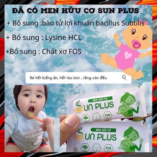 Combo 3 Hộp Men Hữu Cơ Sunplus
