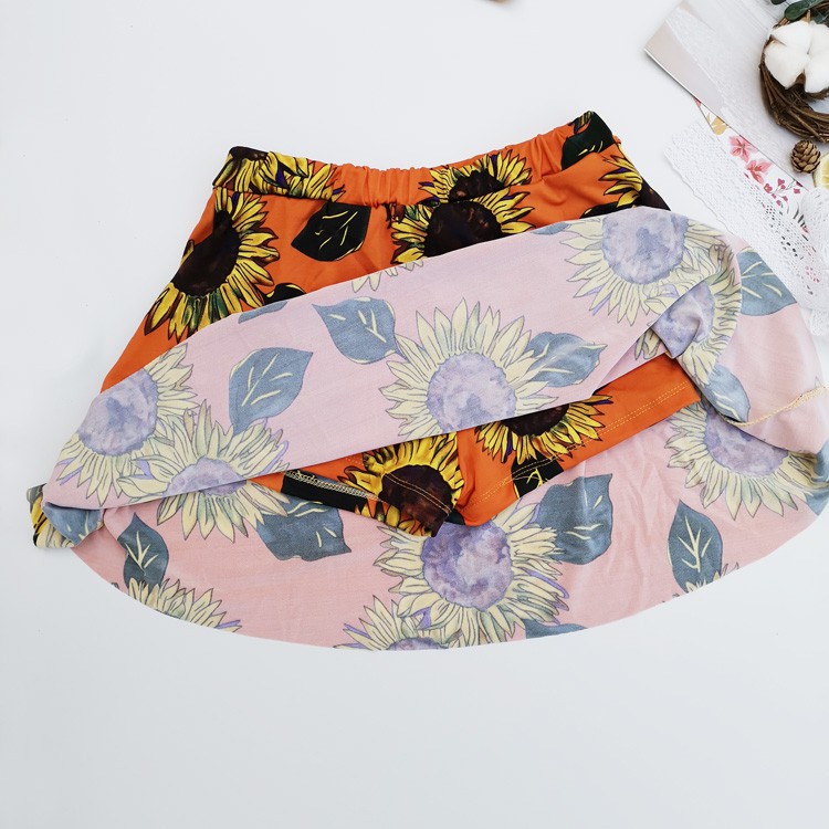 Đồ bơi đi tắm biển kiểu bikini 2 mảnh họa tiết hoa hướng dương | BigBuy360 - bigbuy360.vn