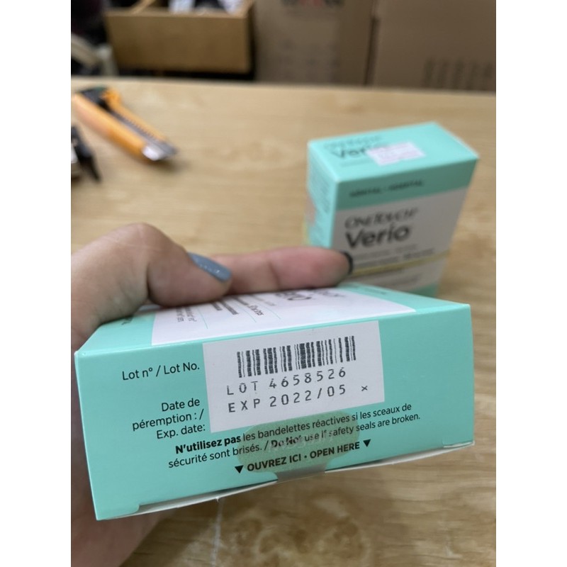 Que thử đường huyết OneTouch Verio