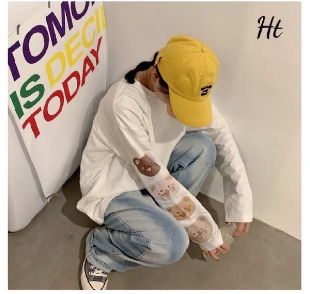 Áo xuông dài 5 gấu in tay da cá H2A877