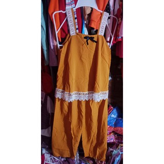 Set bộ áo dây quần lửng