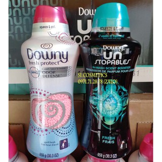 Hạt xả thơm quần áo Downy Unstopables In-wash Scent Booster Fresh 859g
