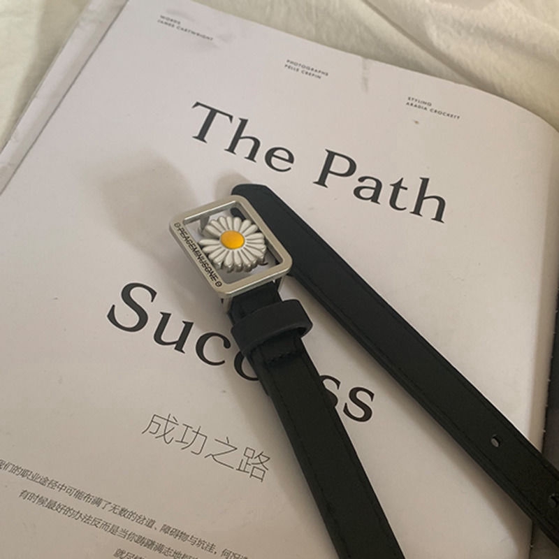 Thắt lưng thời trang hình hoa cúc xinh xắn