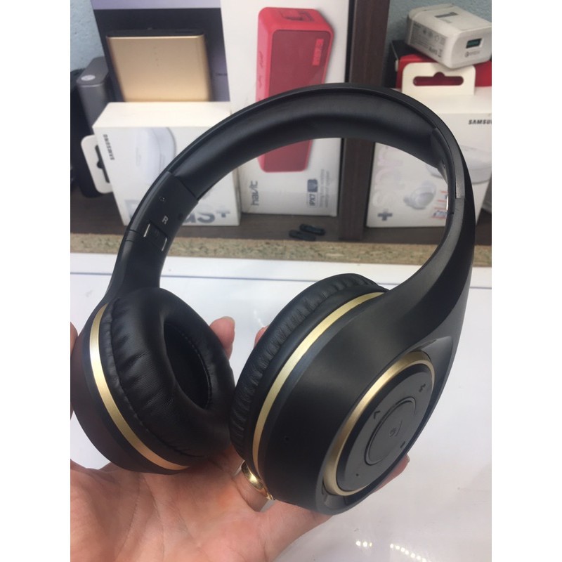 Tai nghe bluetooth Chụp tai choàng đầu có mic i.value A8 - Chính Hãng
