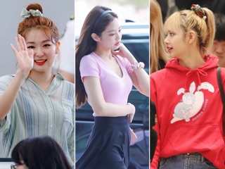 Dây buộc tóc vải chiffon - Scrunchie