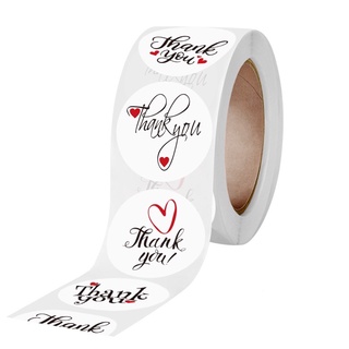 Cuộn 500 nhãn dán 25mm Thank you sticker