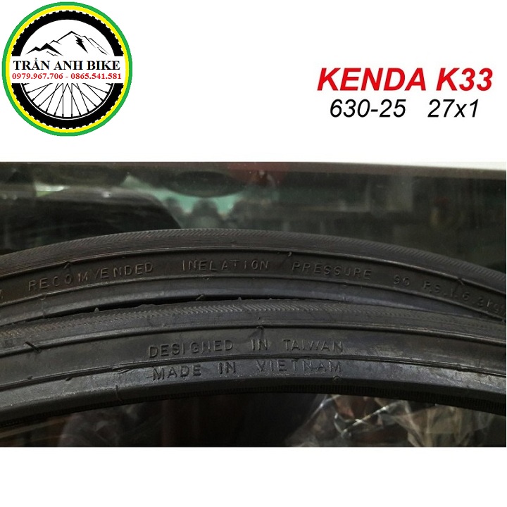 Vỏ lốp xe đạp KENDA 630x25c -  - 1 chiếc