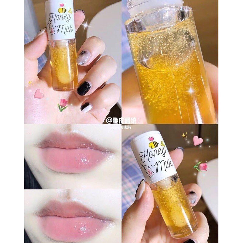 TINH DẦU DƯỠNG MÔI APIEU HONEY &MILK LIP OIL
