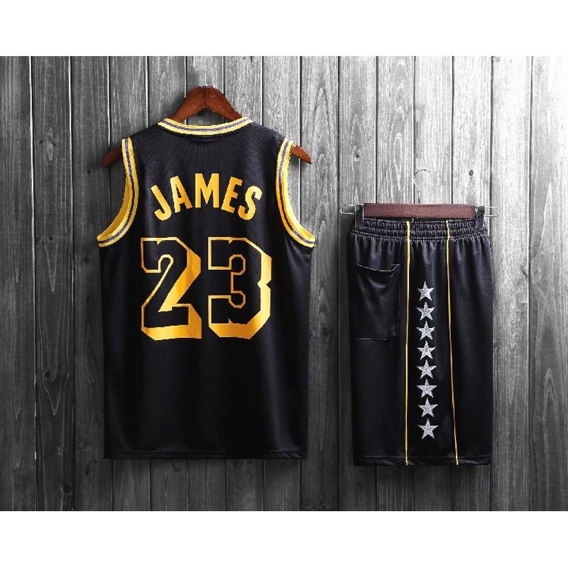 Bộ Đồ Thể Thao Bóng Rổ Nba Los Angeles Lakers James 23