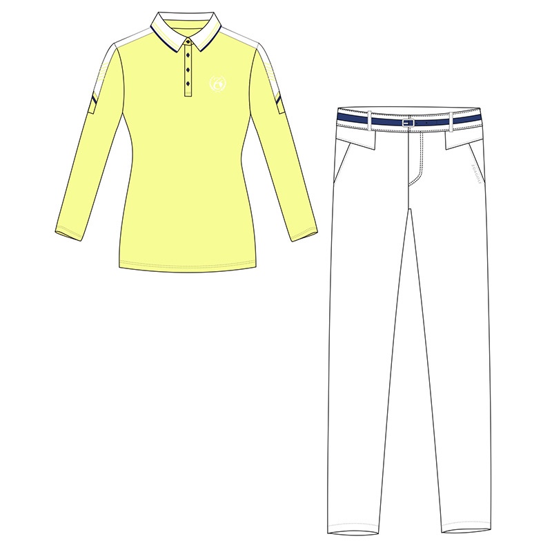 Set quần áo golf nữ trang phục thể thao thiết kế ZG-6 phong cách co giãn cao cấp shop GOLF PRO AV011