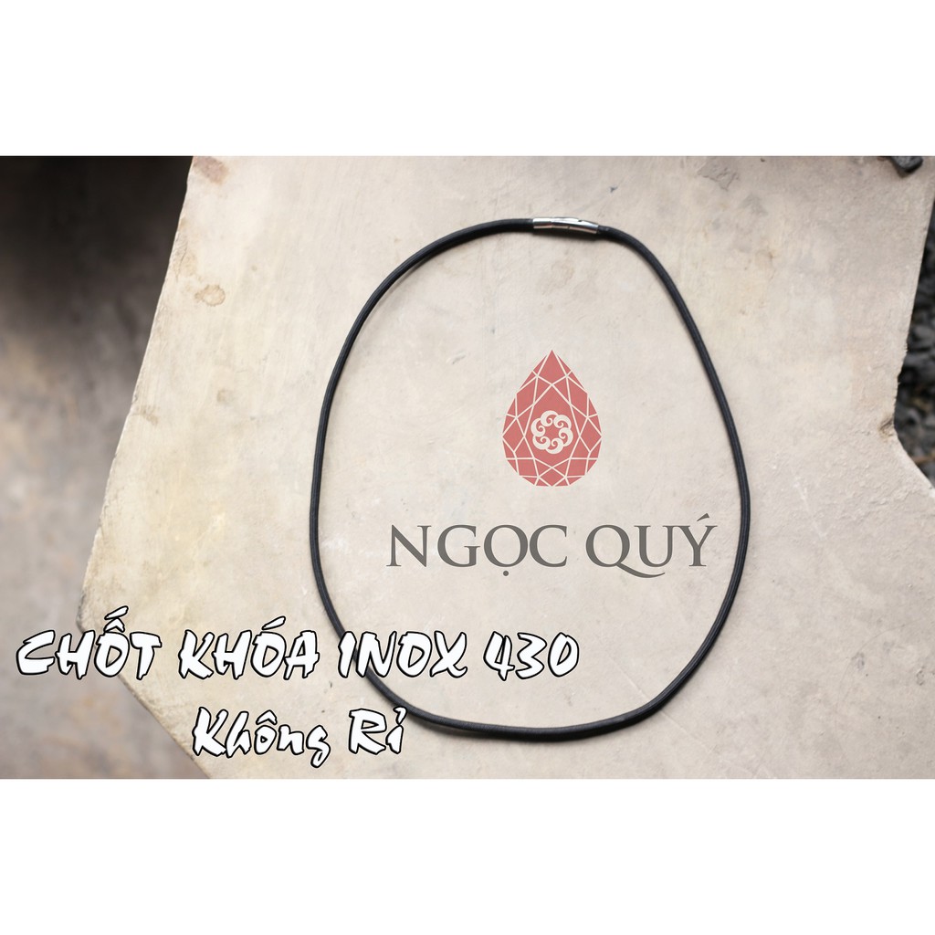 Dây vải dù tròn nam khóa inox