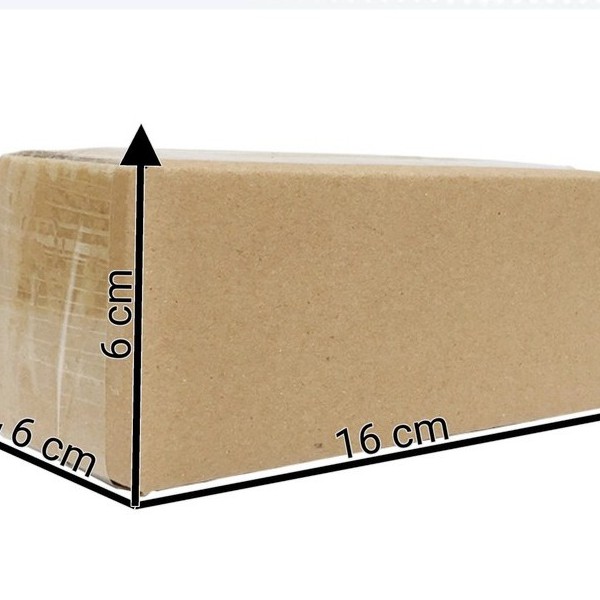 Thùng Carton 3 Lớp 16x6x6 ♥️ FREESHIP ♥️ Giảm 10K Khi Nhập [BAOB2] 1 Thùng Carton&lt;br&gt;3 Lớp
