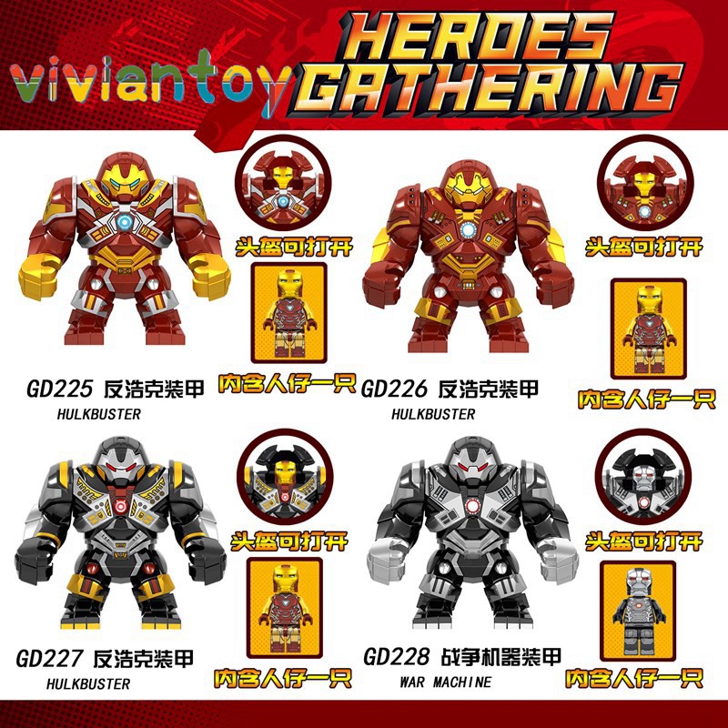 Xếp Hình Nhân Vật Siêu Anh Hùng Iron Man