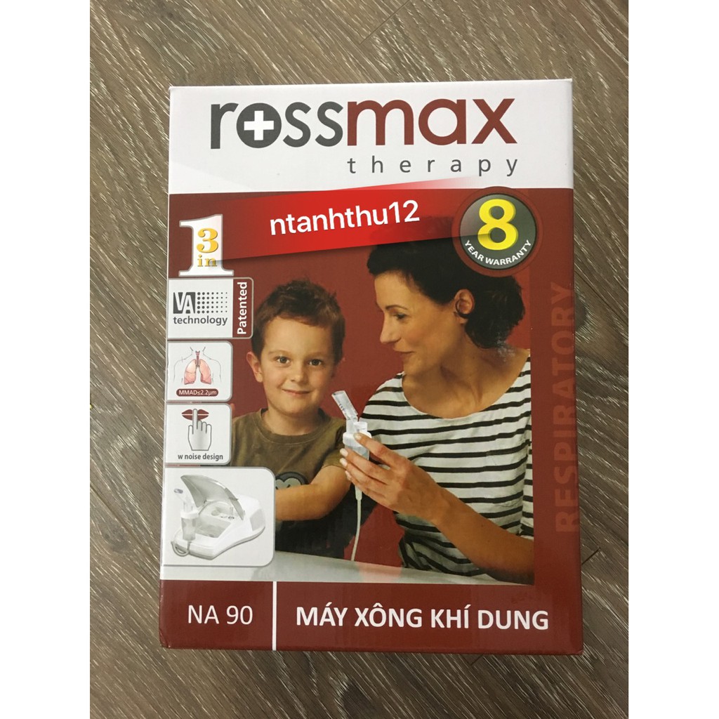 Máy xông khí dung 2 trong 1 Rossmax NA90