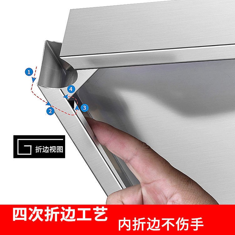 [Gói chống gỉ] Tủ kệ bếp, inox, kho, rau củ ba tầng cao từ trần đến sàn <