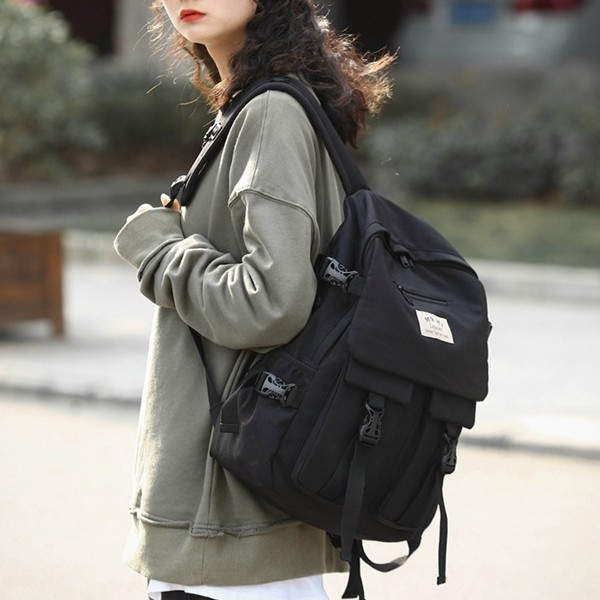 Balo nữ balo đi học MrMi Hàn Quốc giá rẻ đẹp thời trang cao cấp, chống thấm tốt - Hàng Nhập Khẩu GUDEO