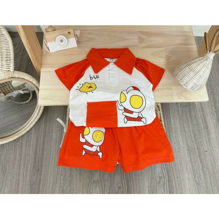 |FAMARAL1 giảm 10k cho đơn 50k|Bộ hoạt hình ngộ nghĩnh cho bé mặc đi chơi đi học