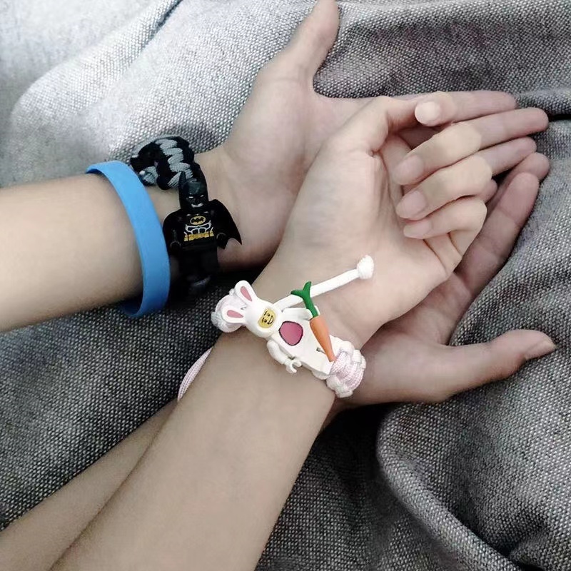 Vòng tay dây bện thủ công phong cách Buzz Lightyear hoạt hình cho nam nữ F473