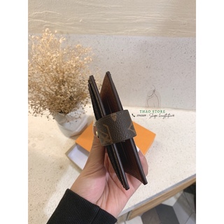 ⚠️ 𝐀̉𝐍𝐇 𝐓𝐇𝐀̣̂𝐓 - Ví thẻ Lệ vi nhiều ngăn [Kèm hộp]