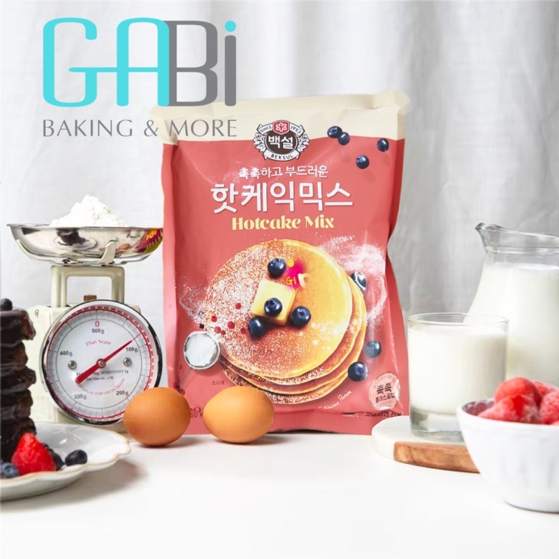 Bột trộn sẵn làm bánh Hotcake (Pancake) Beksul 500g