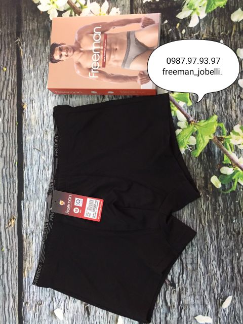 6525(freeman)sịp đùi thun lạnh 2 lưng -( hình thật+ video)
