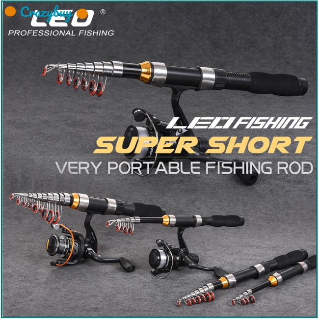 Cần câu cá mini 1.0m-2.3m