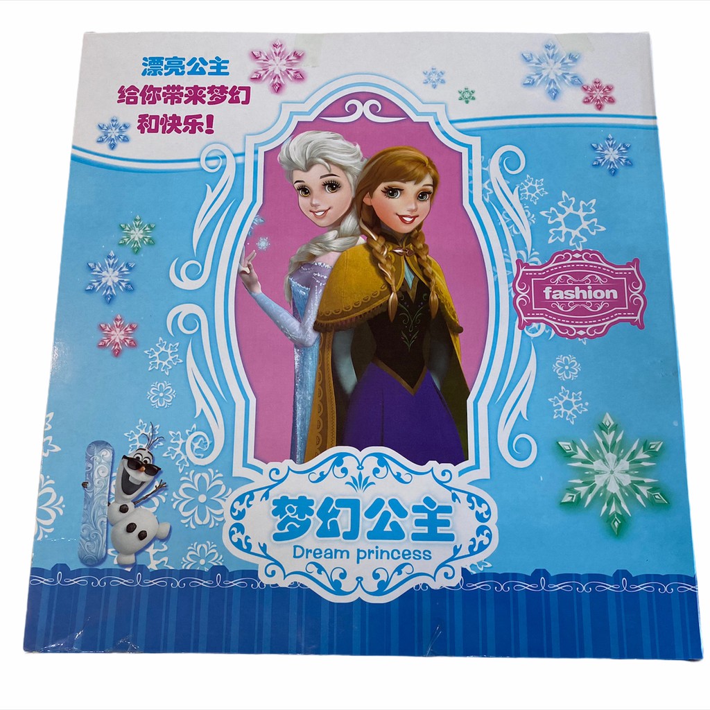 Búp Bê Barbie , công chúa Frozen Thêm Váy búp bê và phụ kiện.