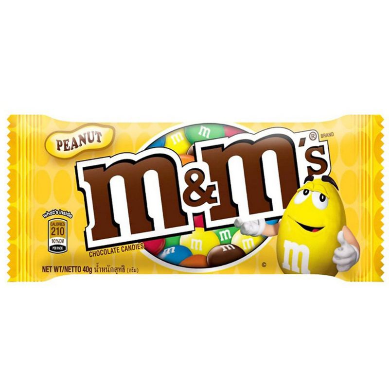 Kẹo Socola M&amp;M's Sữa Và Đậu Phộng (Gói 37g)