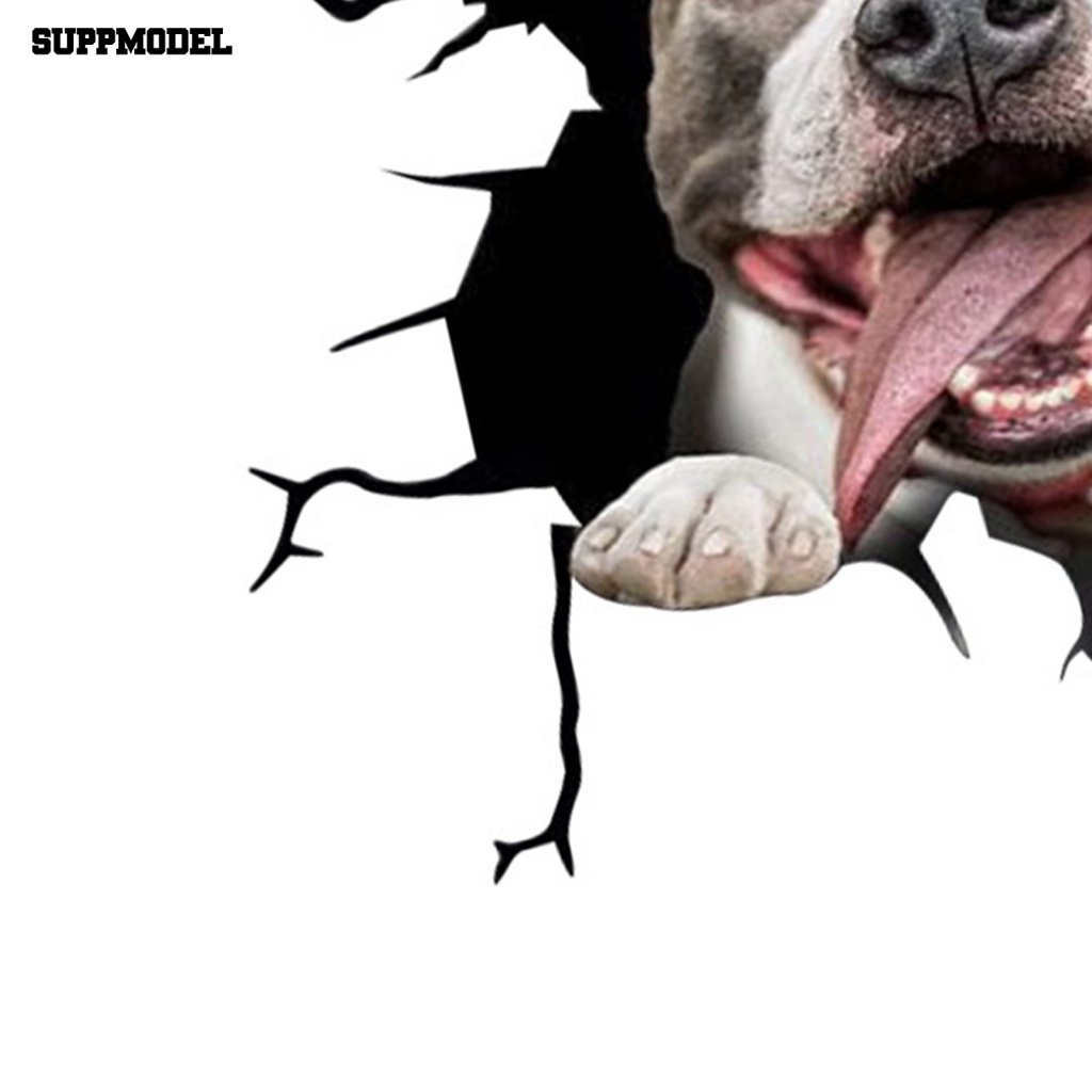 Miếng Dán Vinyl Hình Động Vật 3D Dễ Lên Màu Trang Trí Xe Hơi