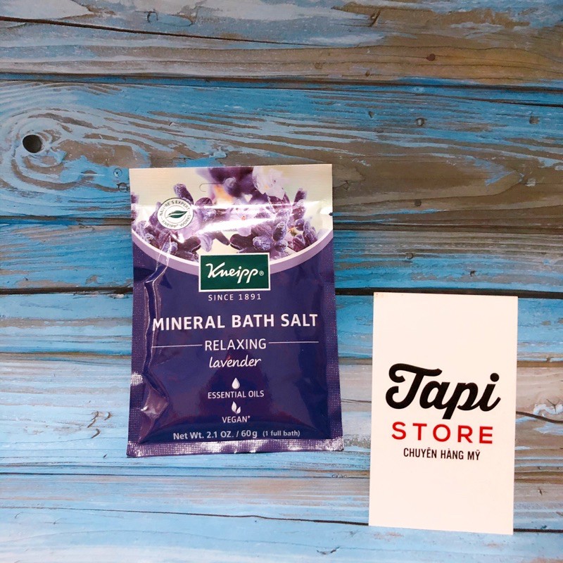 Muối tắm Kneipp Lavender Mineral Bath Salt - Relaxing