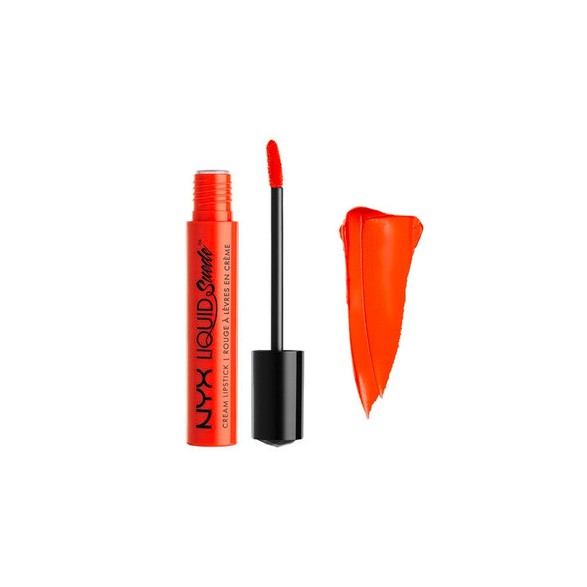 Son kem NYX Liquid Cream Lipstick Suede Cream 05 Orange County 4ml