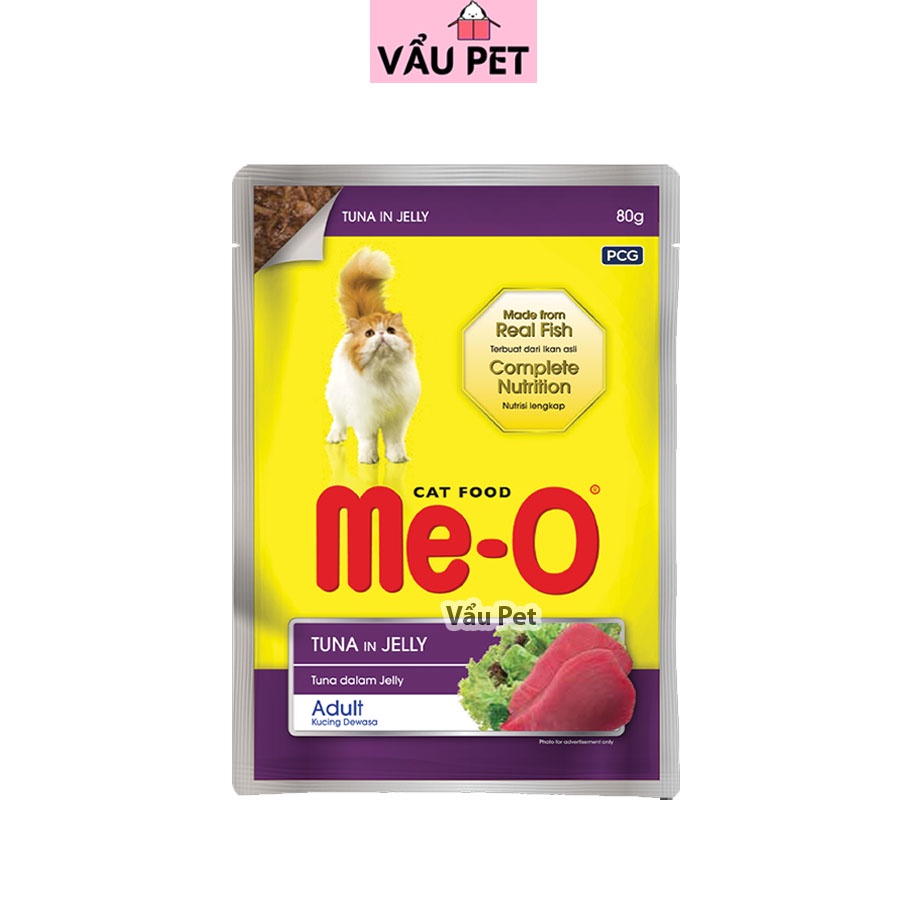 Pate mèo Me-o 80g - Pate cho mèo con, mèo lớn đầy đủ dinh dưỡng