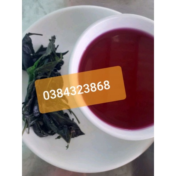 Lá cẩm tím, lá cẩm đỏ sấy khô 50g/lá cẩm tím/ nấu xôi tím/chè, thạch màu tím