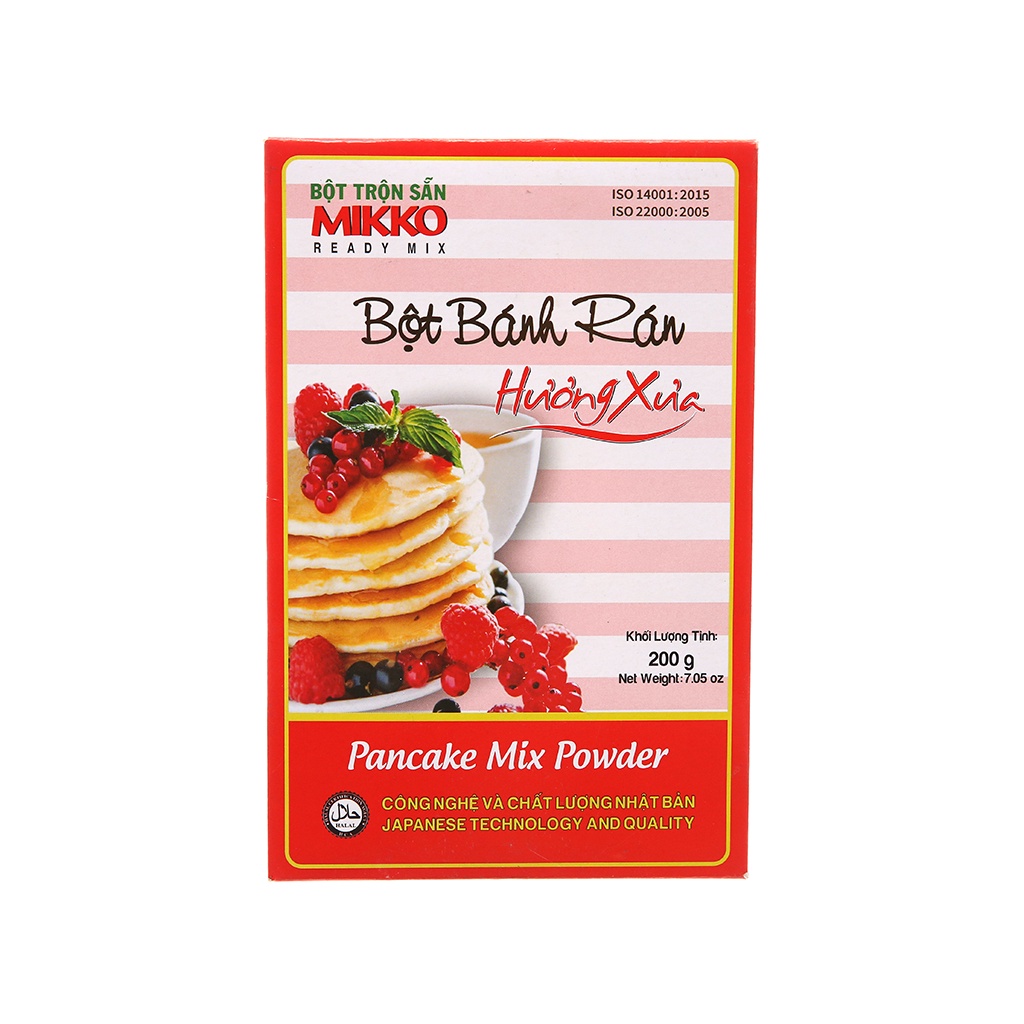 Bột Bánh Rán Mikko Hương Xưa Hộp 200g