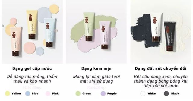 MẶT NẠ INNISFREE JEJU VOLCANIC COLOR CLAY MASK