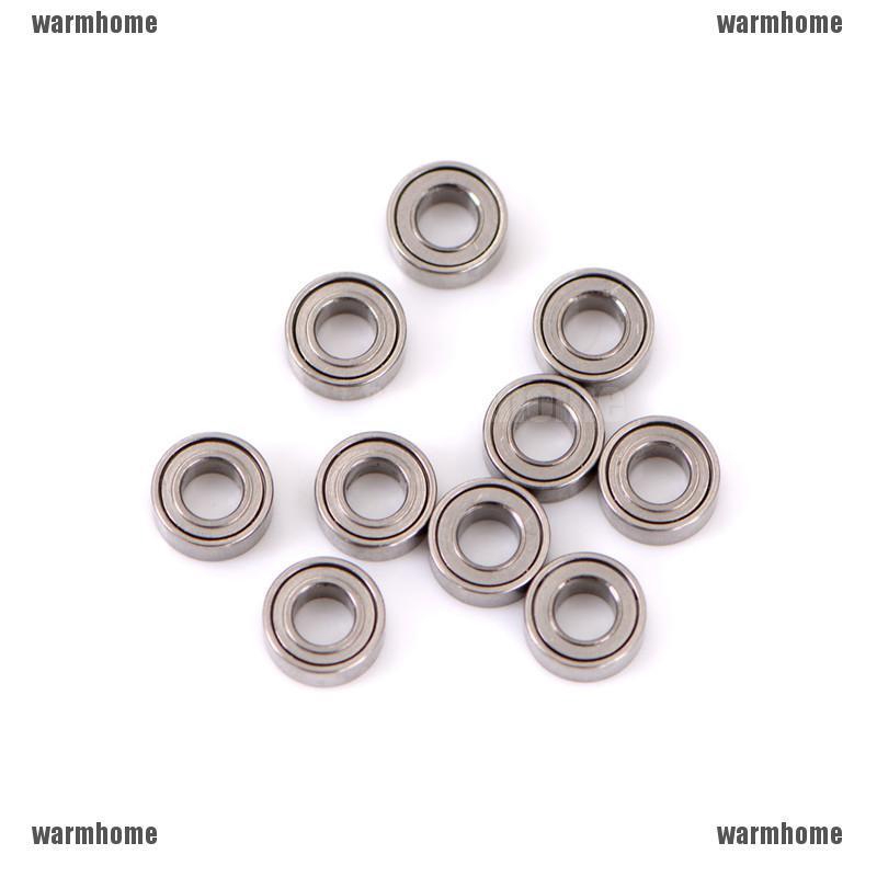 Set 10 vòng bi lăn thép mini MR63ZZ 3*6*2.5mm