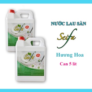 Nước lau sàn seifa hương hoa lily can 5 lít