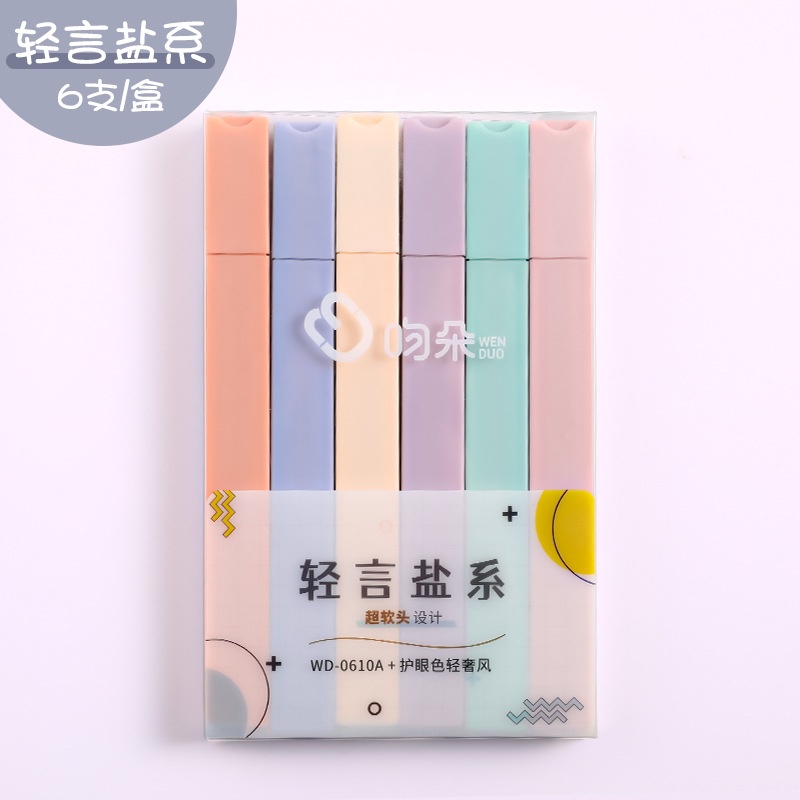 Bút dạ quang nhiều màu sắc làm nổi bật tiện lợi