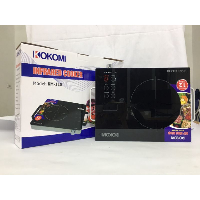 BẾP HỒNG NGOẠI KOKOMI KM188 2000w
